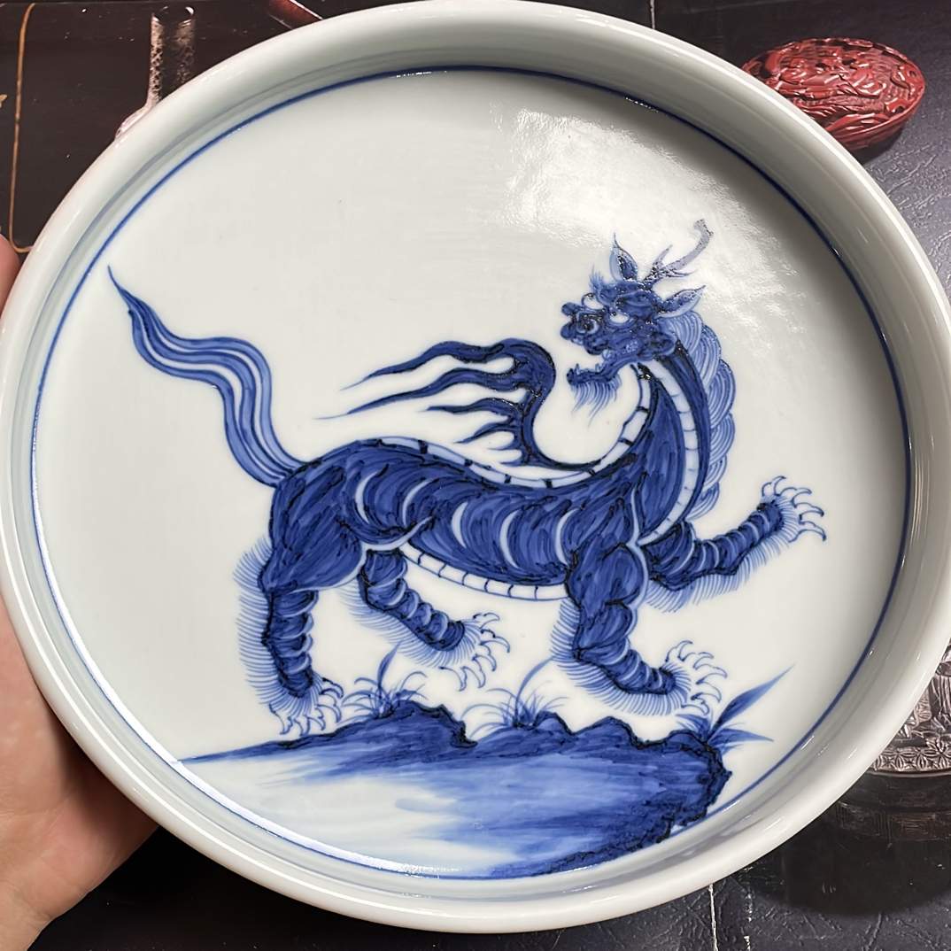 付明华柴天工造物-陶瓷獬豸壶承中式