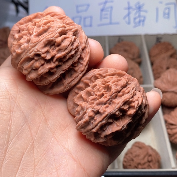 文玩核桃吊坠四座楼