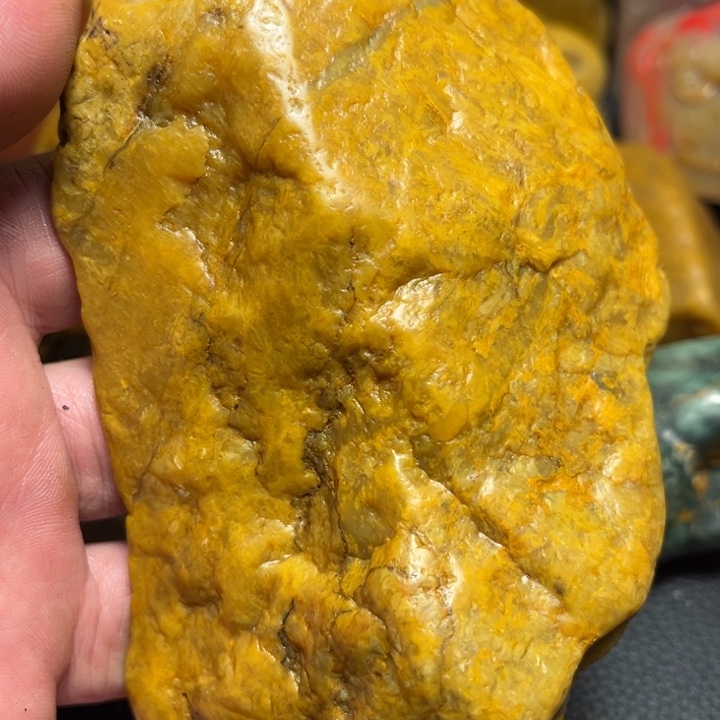 田黄石336克昌化田黄石