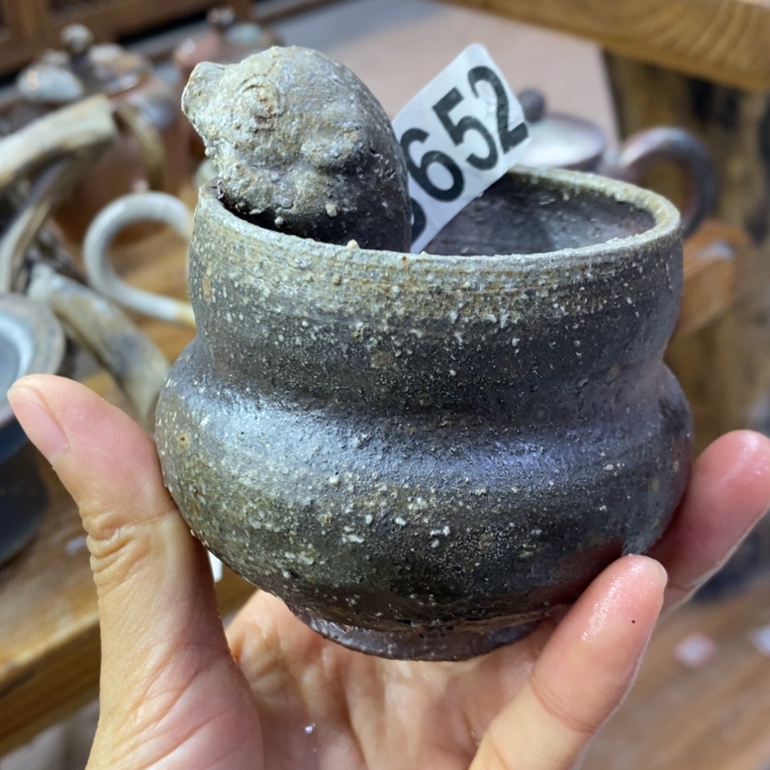 陶园柴烧，精品高货。 652瑕疵