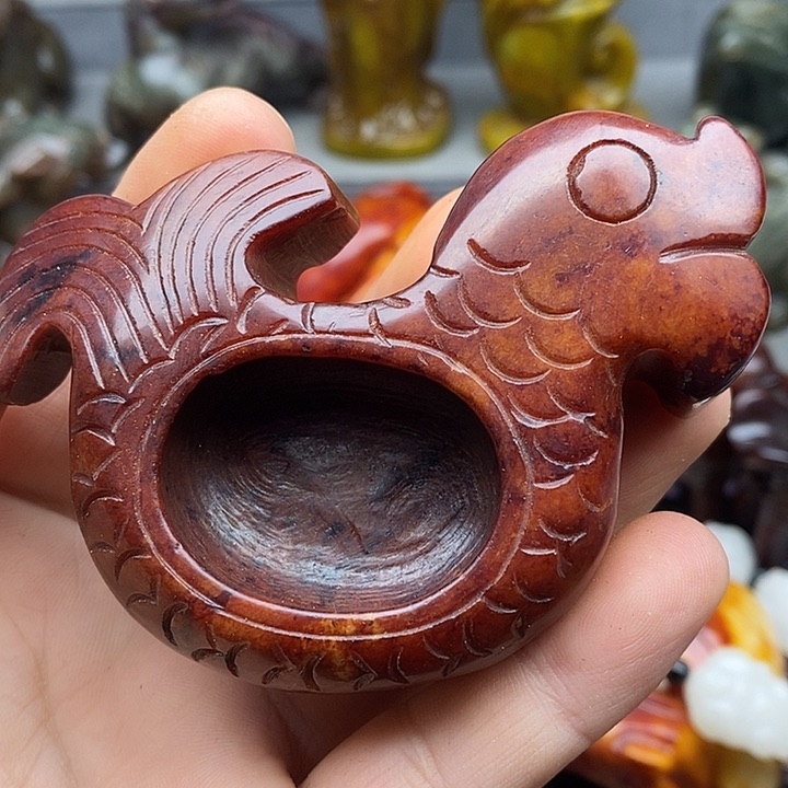 未镶嵌蛇纹石玉颈饰