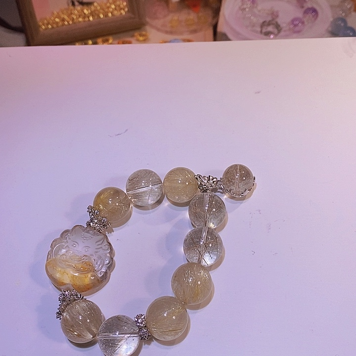 水晶手链未镶嵌蕾16