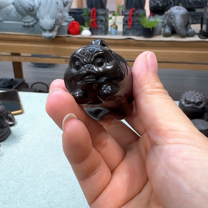 西安石晋錾石雕手工雕刻摆件