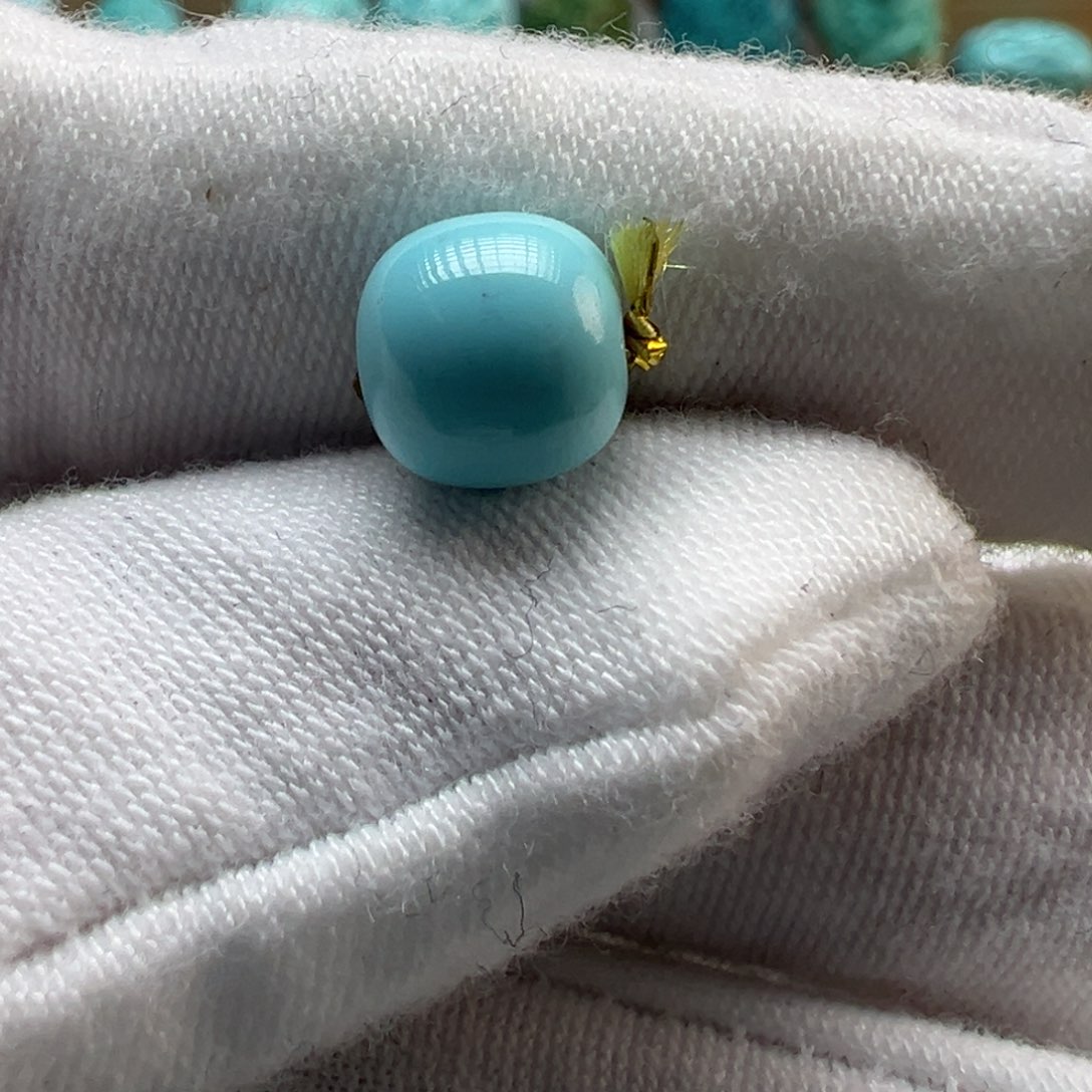 绿松石未镶嵌配饰7.9*7.5