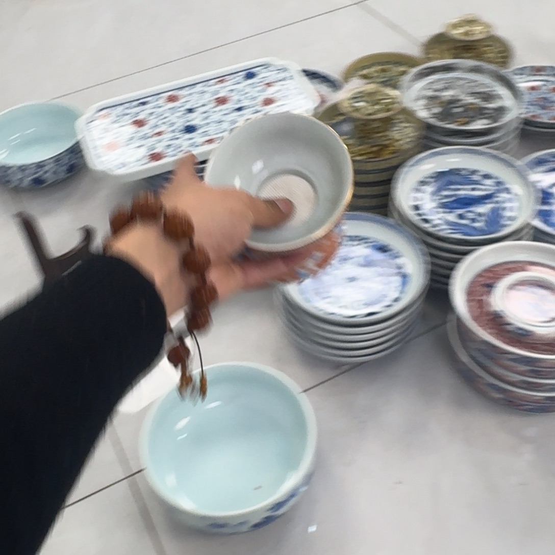摆件梵红九龙茶漏