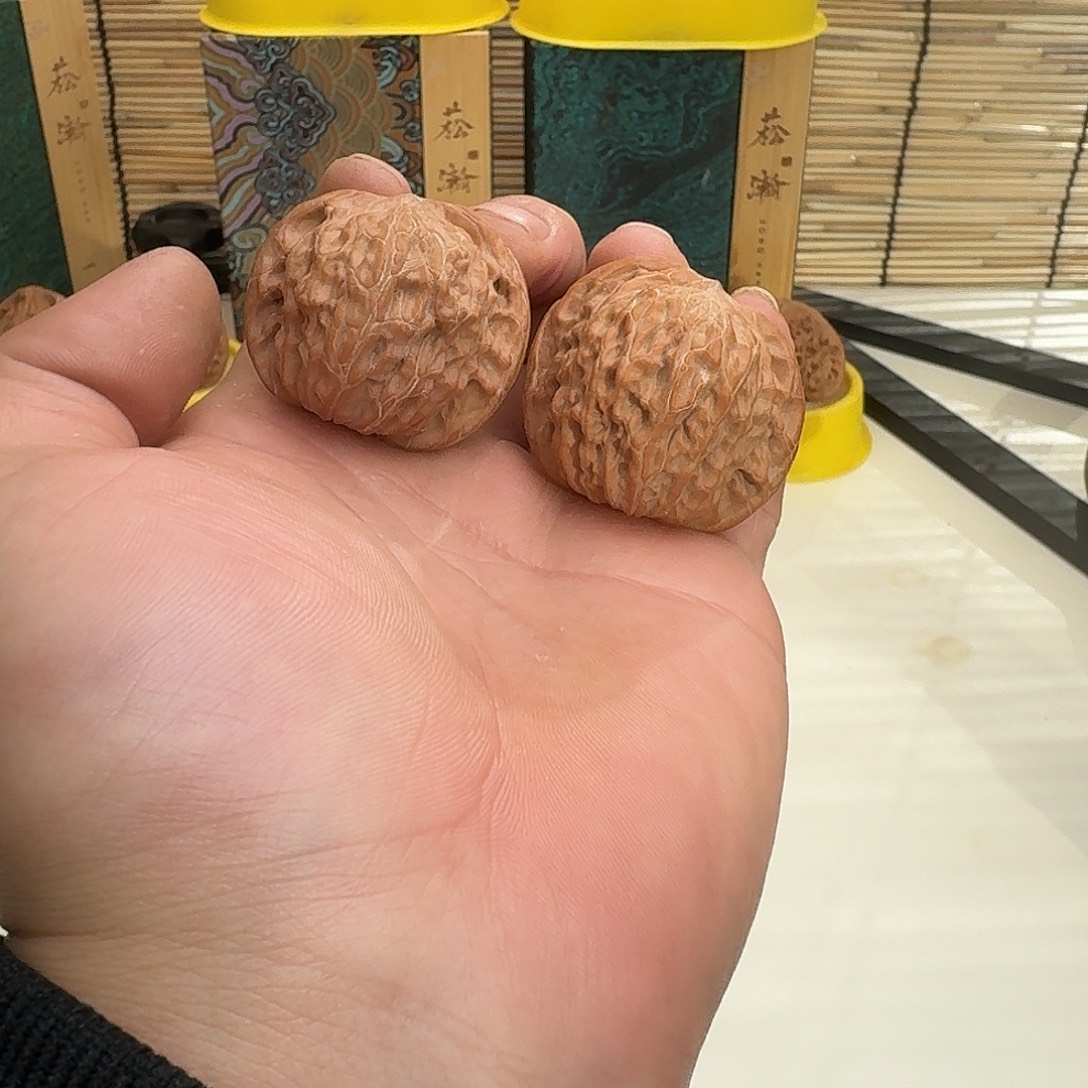 吊坠文玩核桃41全品歪磨 223号 