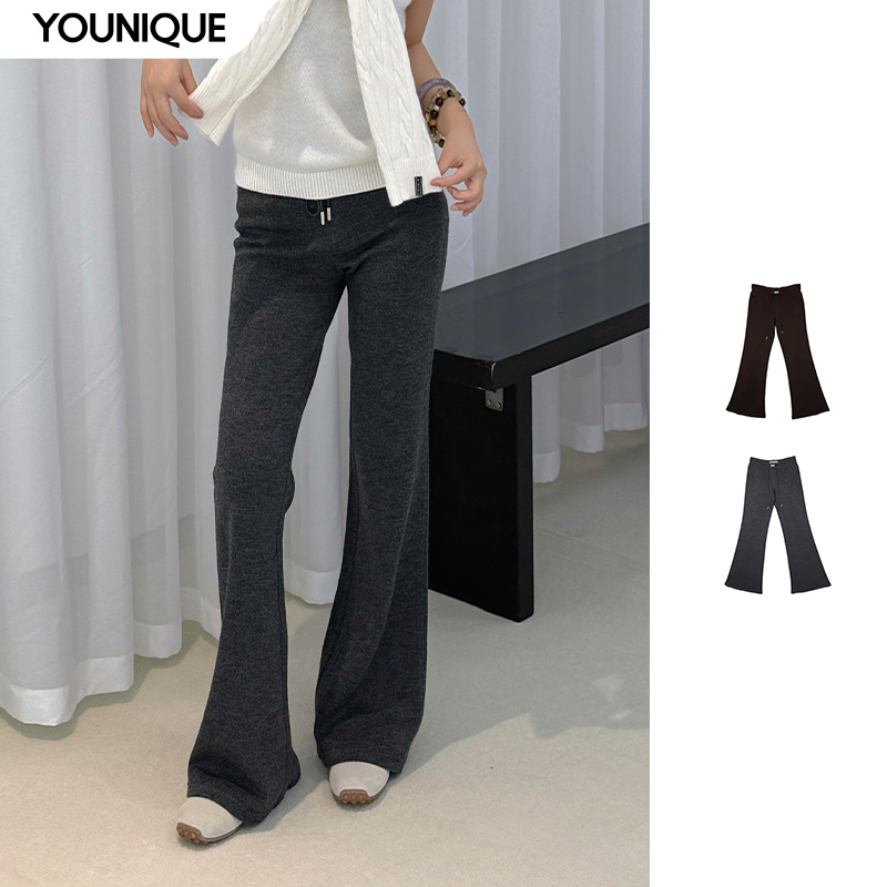 【M1DNOTE】新品25秋冬休闲微喇裤女