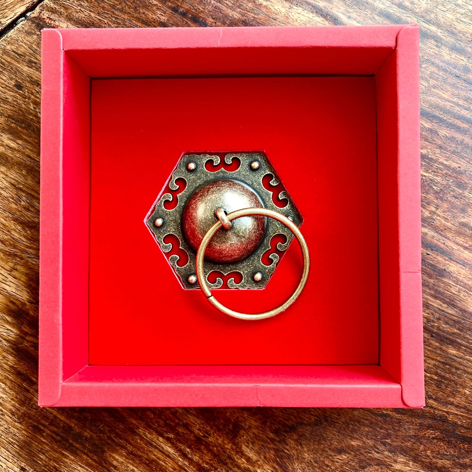 【北京古代建筑博物馆】福寿康宁门环冰箱贴文创冰箱贴