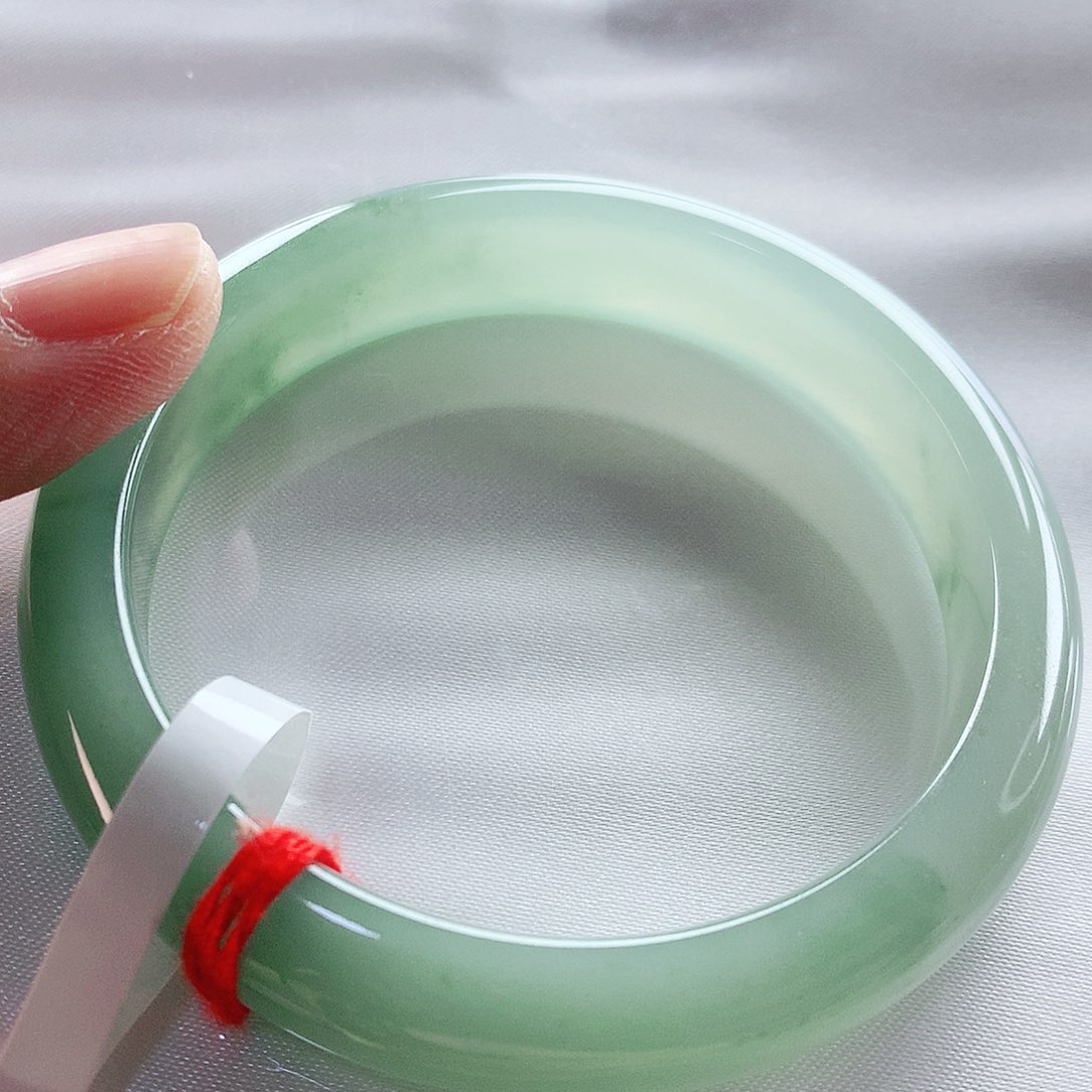 未镶嵌手镯翡翠54圈