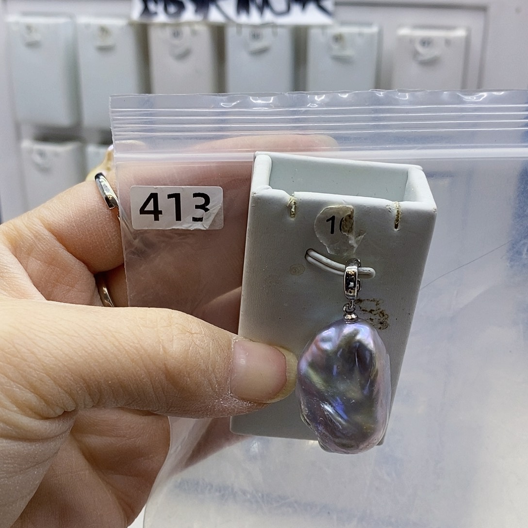 颈饰合金淡水珍珠