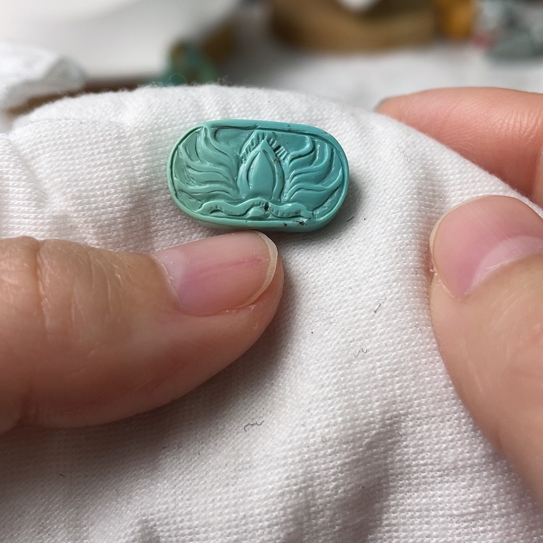 绿松石未镶嵌配饰