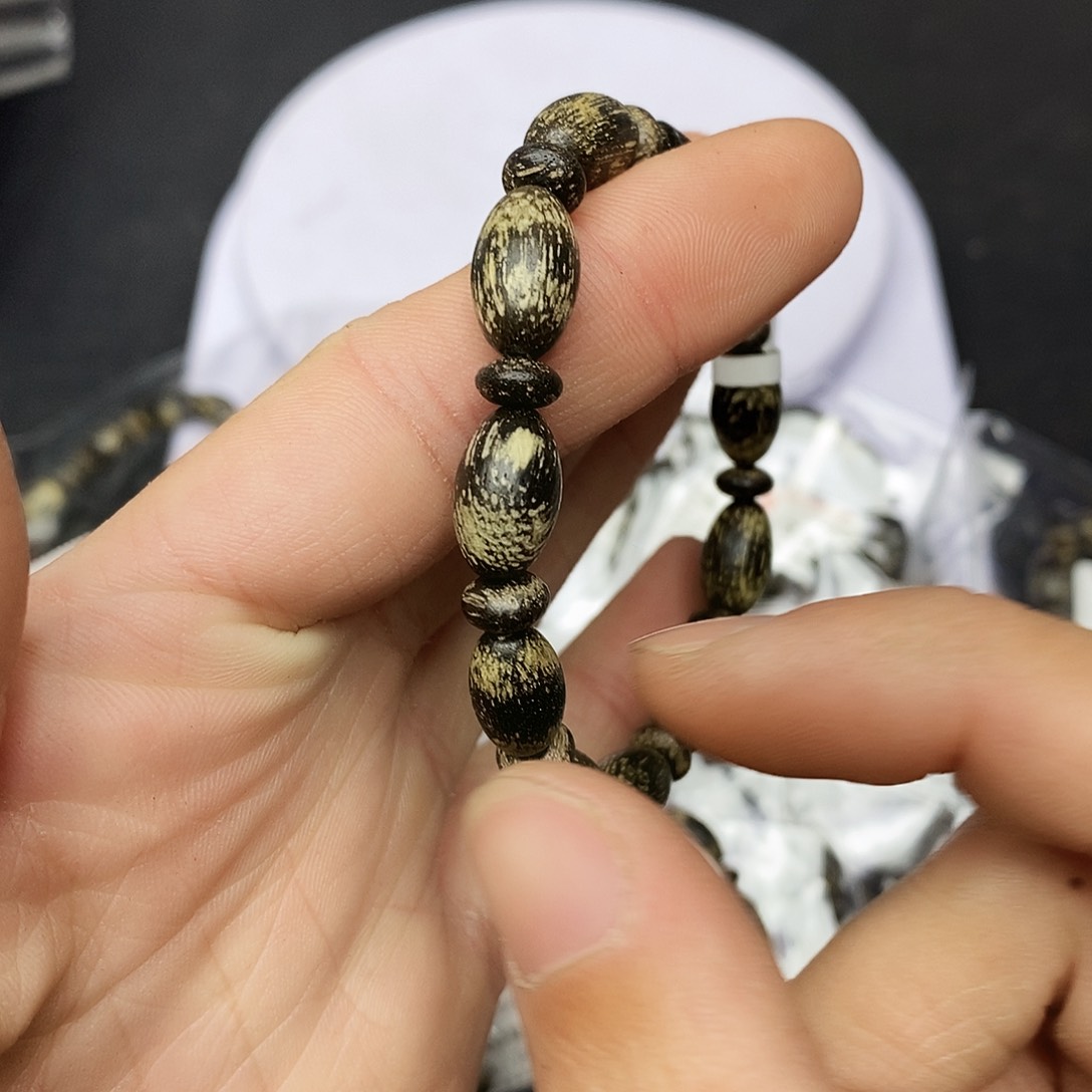 乌木类手串/手链B69虫漏
