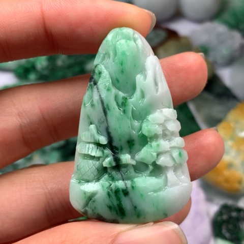 定制翡翠翡翠未镶嵌