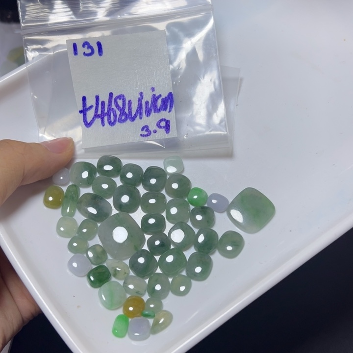 【闪购商品】定制翡翠未镶嵌薇****n不退换