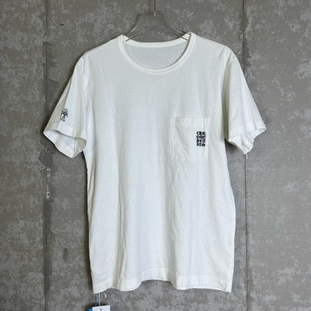 未使用 Chrome Hearts/克罗心 M*1/克罗心梵文刺绣短袖/17250/JP