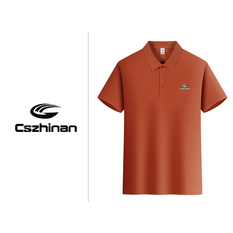 城市指南2601冰爽透气Polo衫男款短袖T恤休闲时尚翻领简约经典