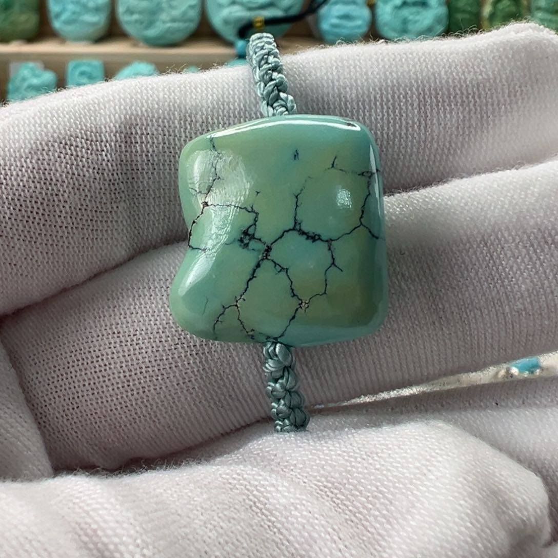 未镶嵌绿松石随形18mm