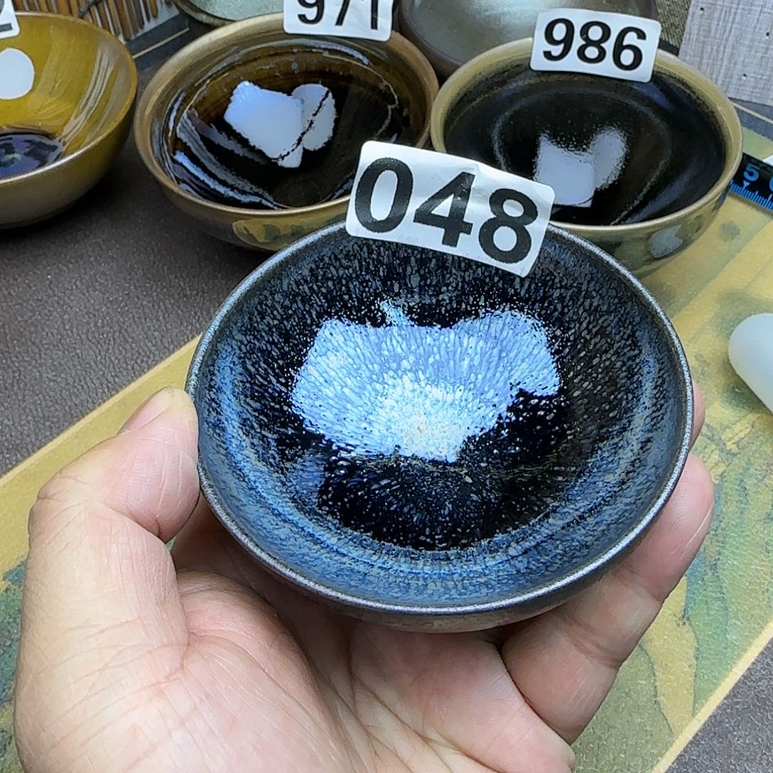 茶盏建阳建盏主人杯龙窑柴烧