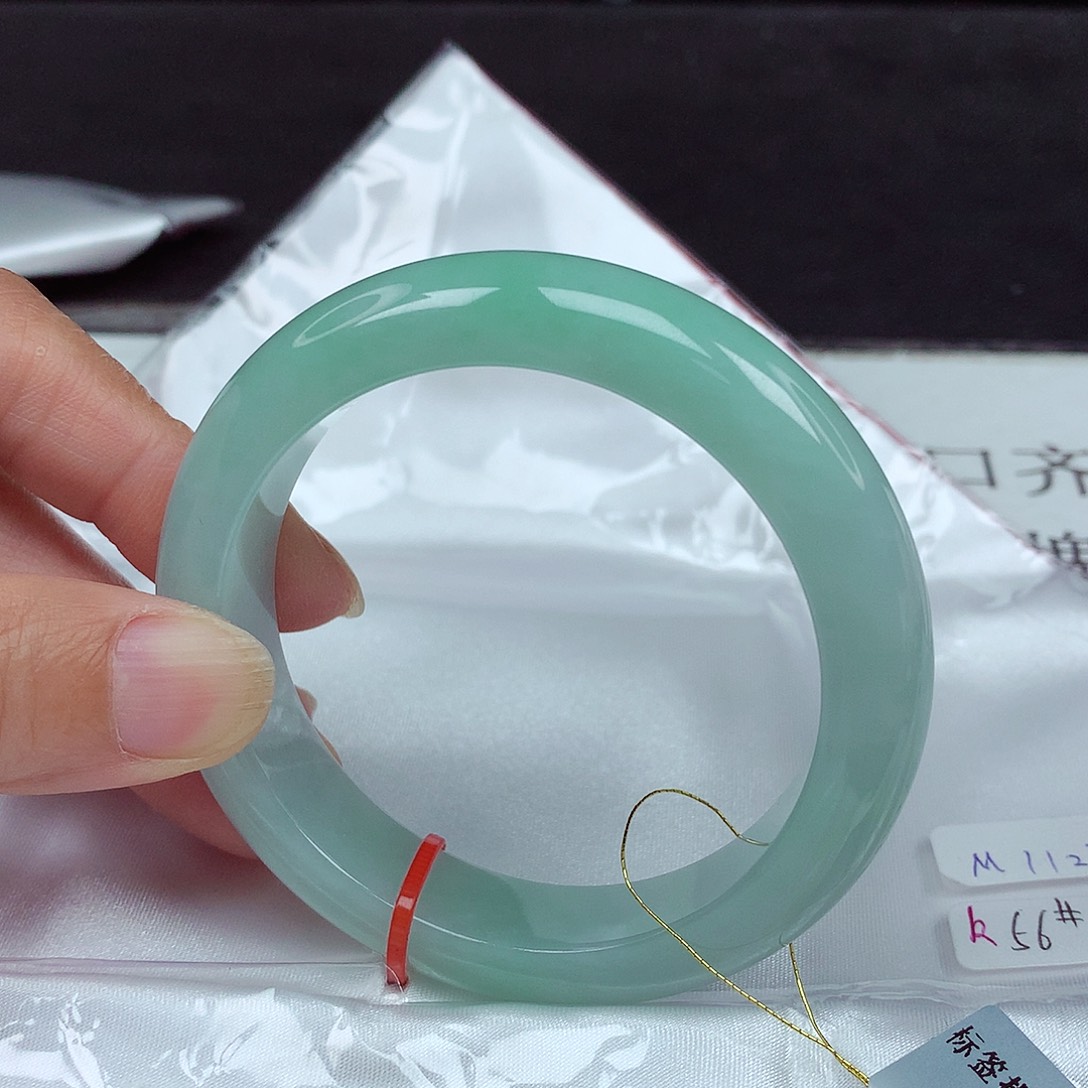 未镶嵌手镯翡翠56圈2369