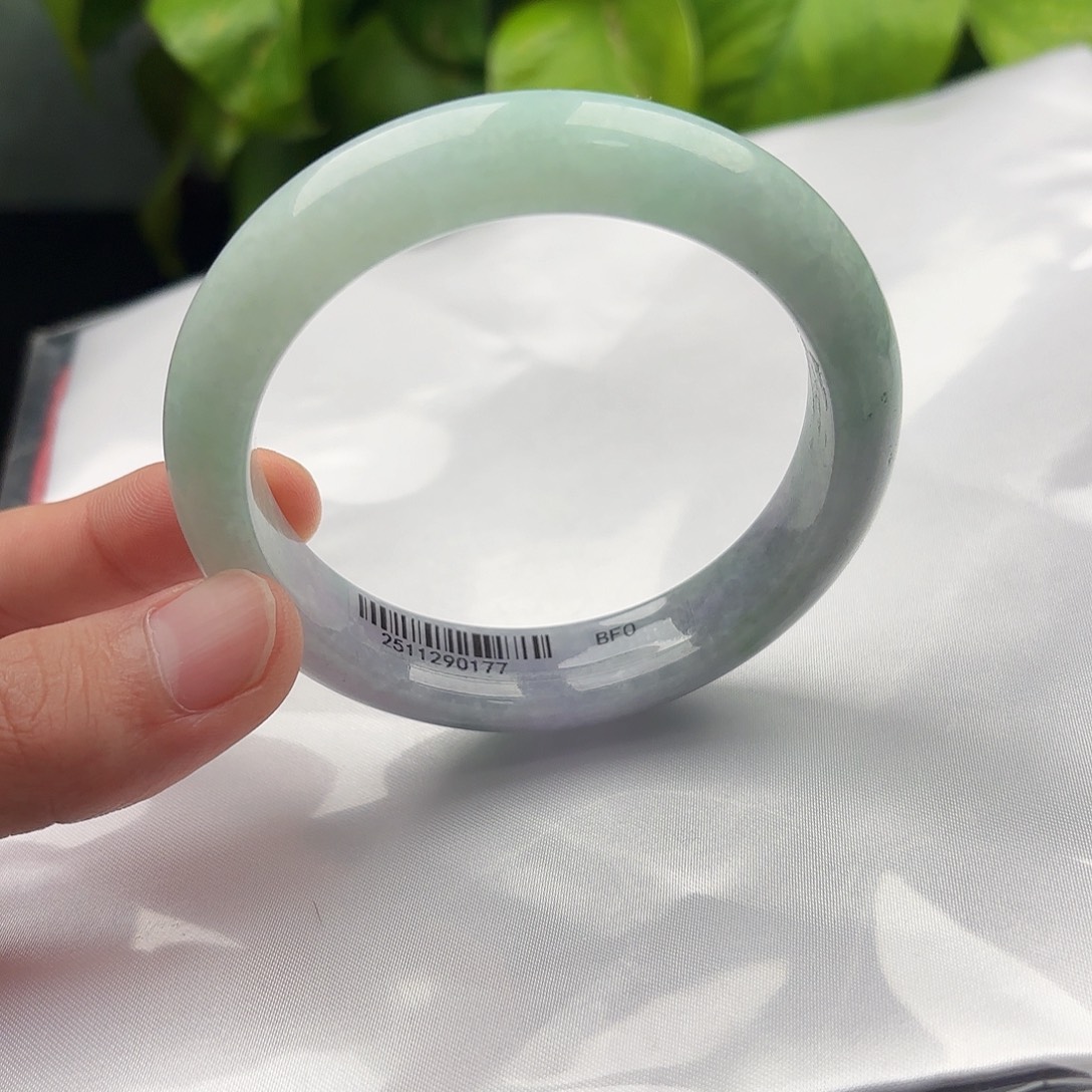 翡翠未镶嵌手镯x4 6162 45