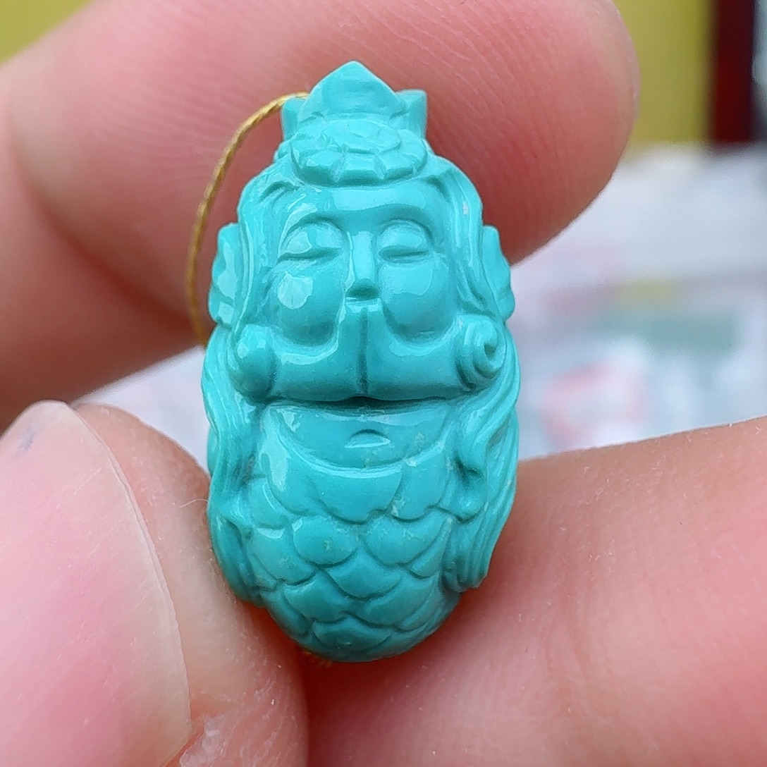 绿松石未镶嵌配饰