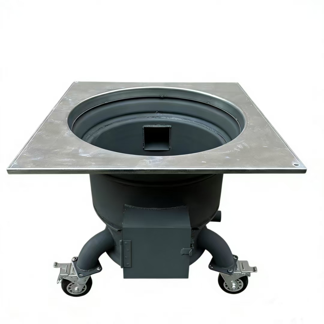 60高端台面款汽车钢圈双轮毂柴火灶可移动