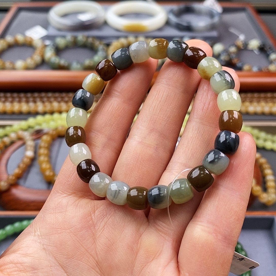 和田玉手链未镶嵌