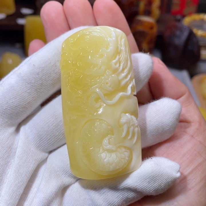 琥珀吊坠(不含链)未镶嵌
