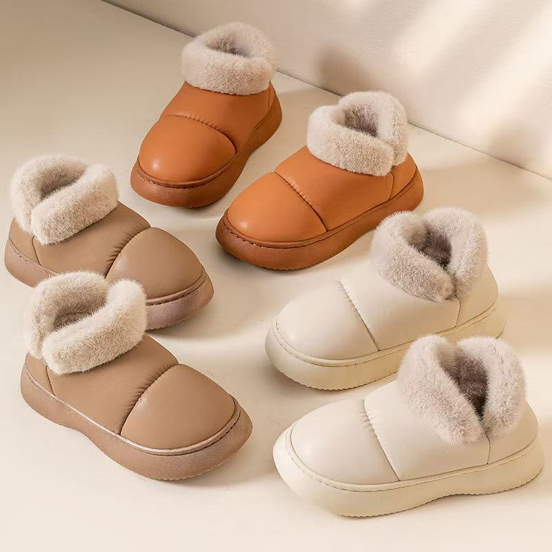 【澳门大小姐儿子订婚礼物】雪地靴女士毛绒休闲居家室内 到手1双