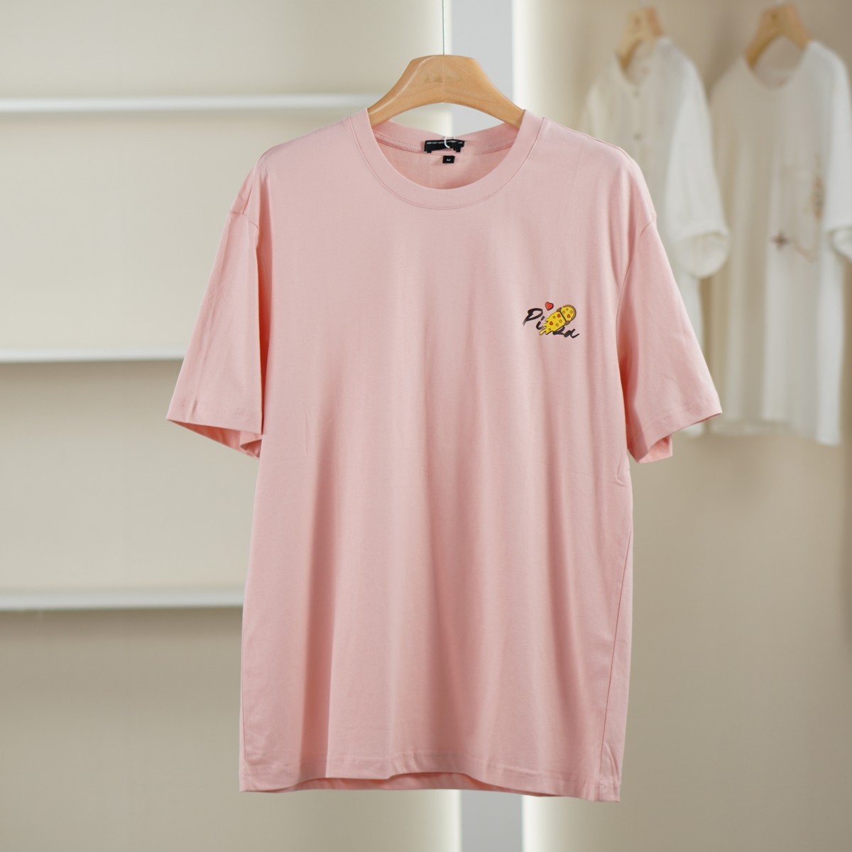 麦迪尚品【G】5121224 休闲圆领纯棉短袖T恤夏季男装品牌折扣