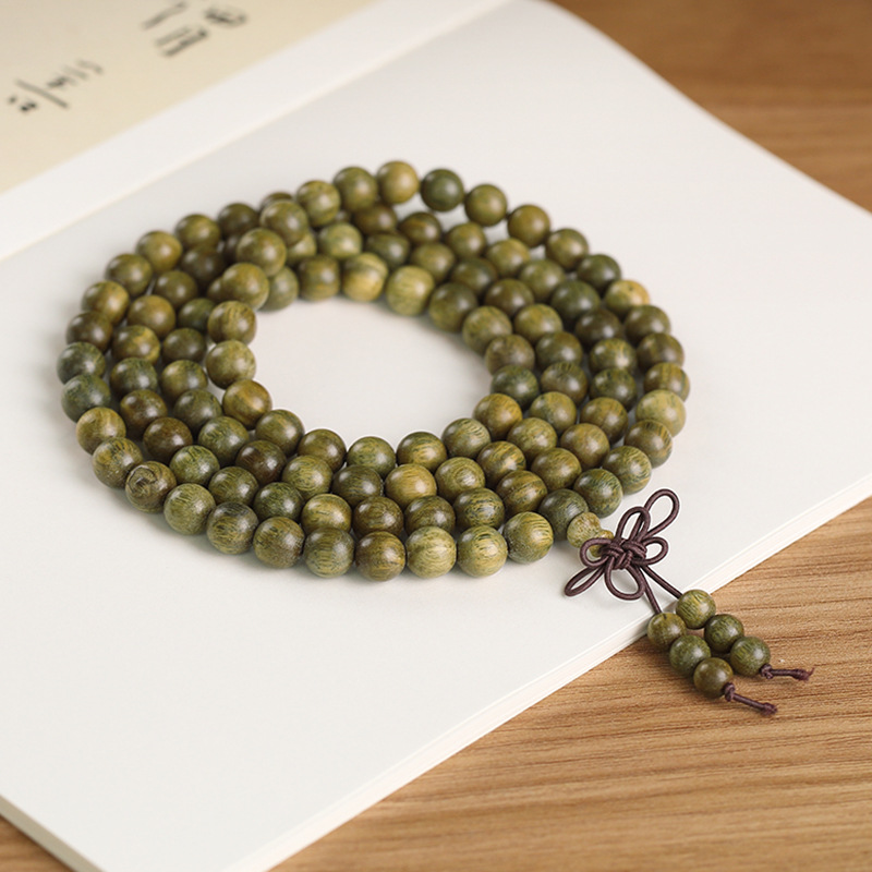 非金属木质手链 天然多圈男女手串8mm