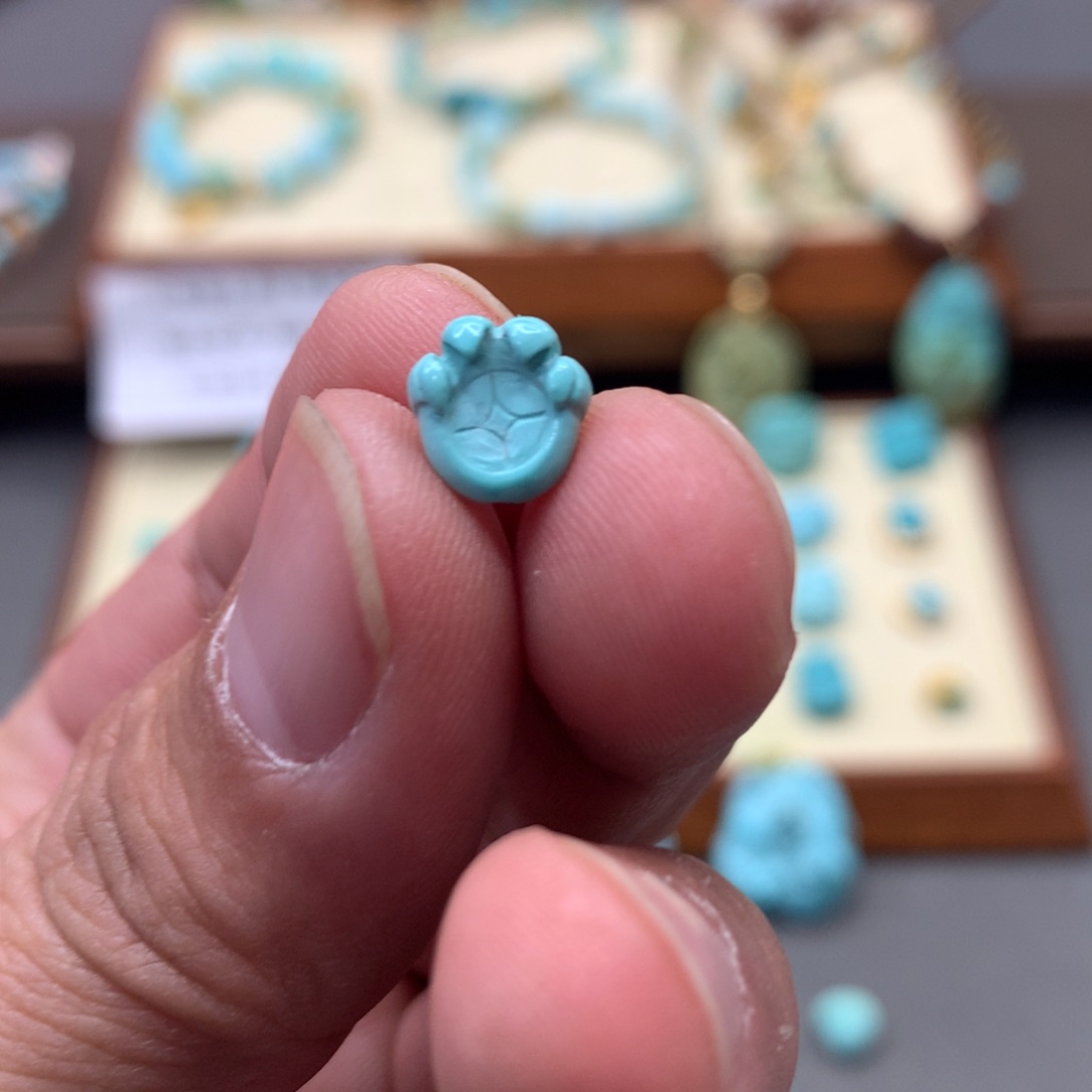 绿松石3未镶嵌配饰