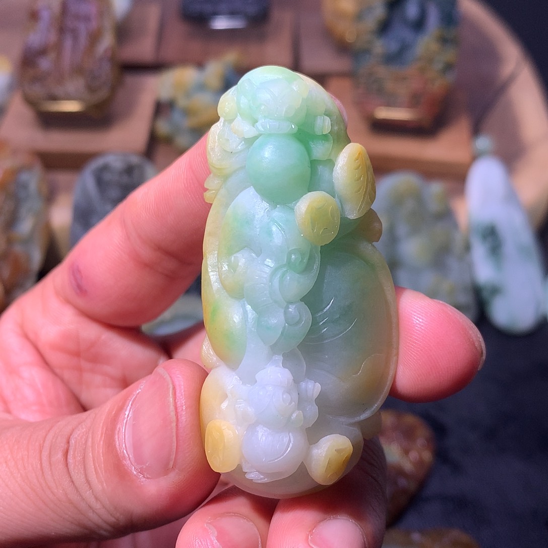 快***乐定制翡翠未镶嵌天然翡翠