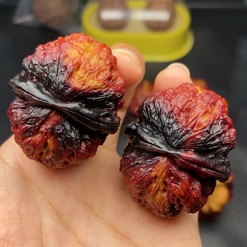 【闪购商品】把件文玩核桃40尺铁狮子头