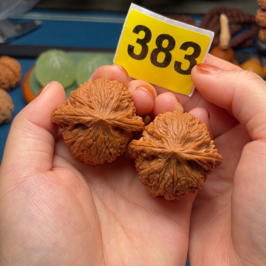 文玩核桃吊坠40.5全品泥鳅背383号