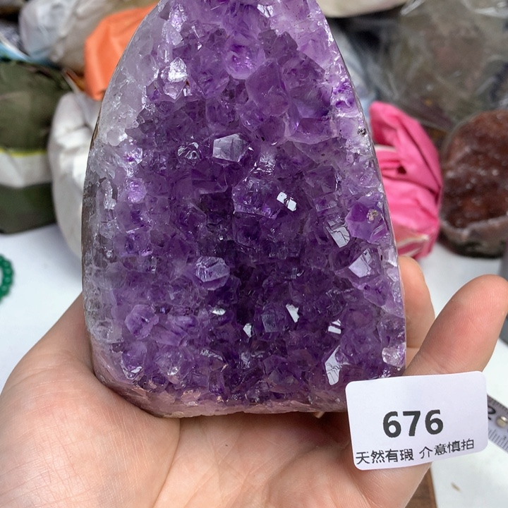 紫晶大型摆件（非配饰）未镶嵌