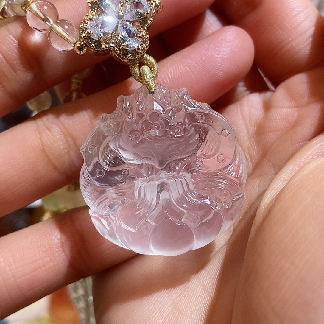 水晶颈饰未镶嵌水晶