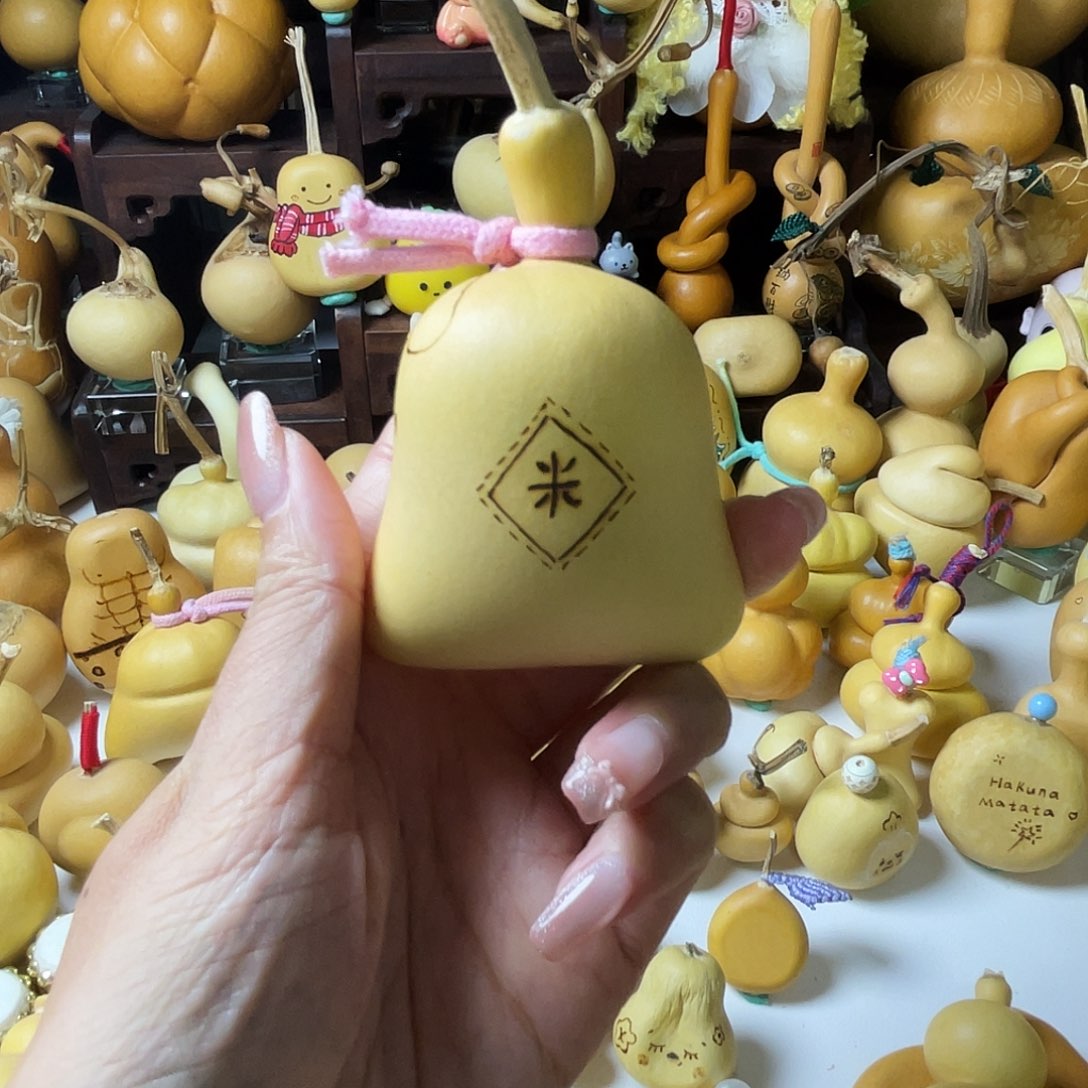 桃***p有机玻璃葫芦葫芦米袋