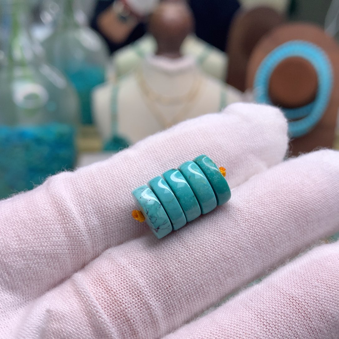 绿松石未镶嵌配饰