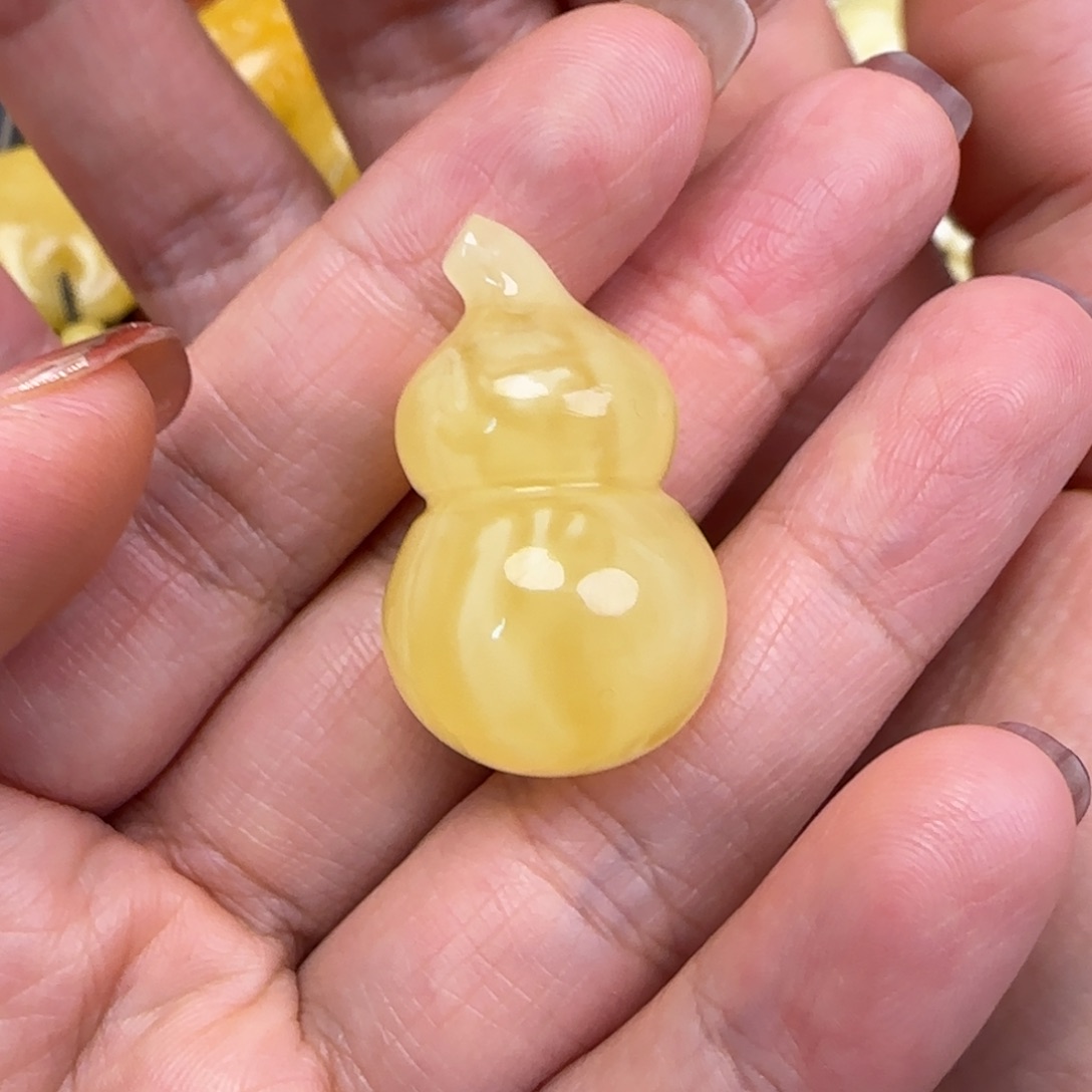 蜜蜡颈饰未镶嵌天然蜜蜡