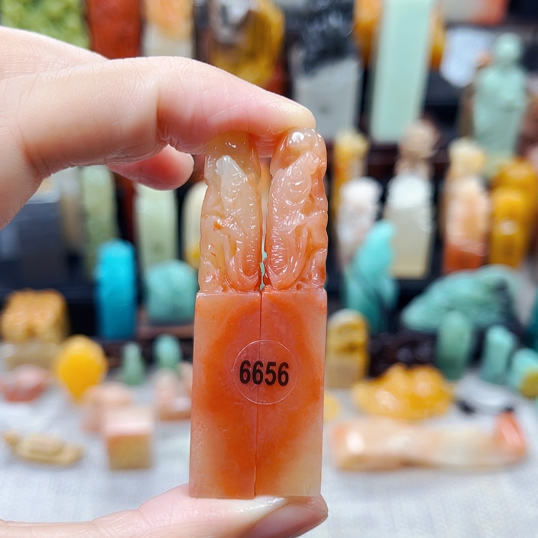 寿山石印石6656包邮包刻