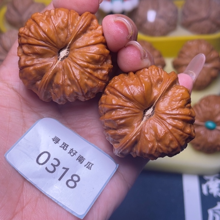 吊坠文玩核桃南瓜墩44-0318