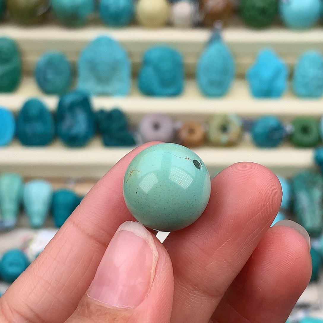 绿松石未镶嵌珠宝奇石15