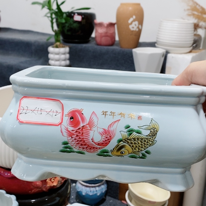 【闪购商品】陶瓷陶瓷花盆，多肉花盆
