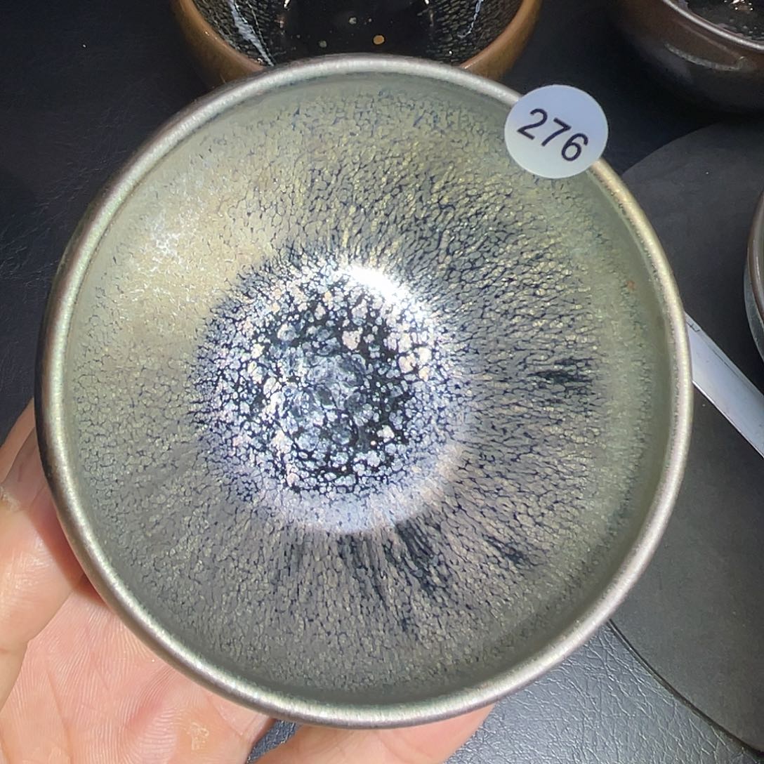 茶盏龙窑柴烧银豪钵钵器型