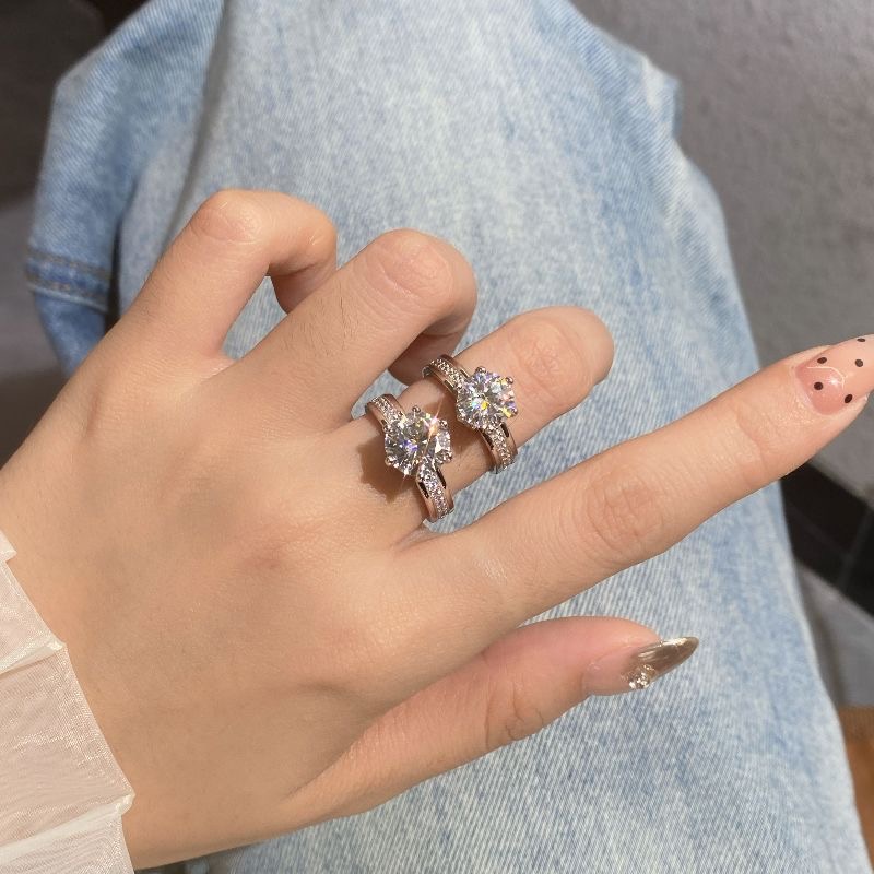 《私人定制》许愿池女戒  3.0ct  