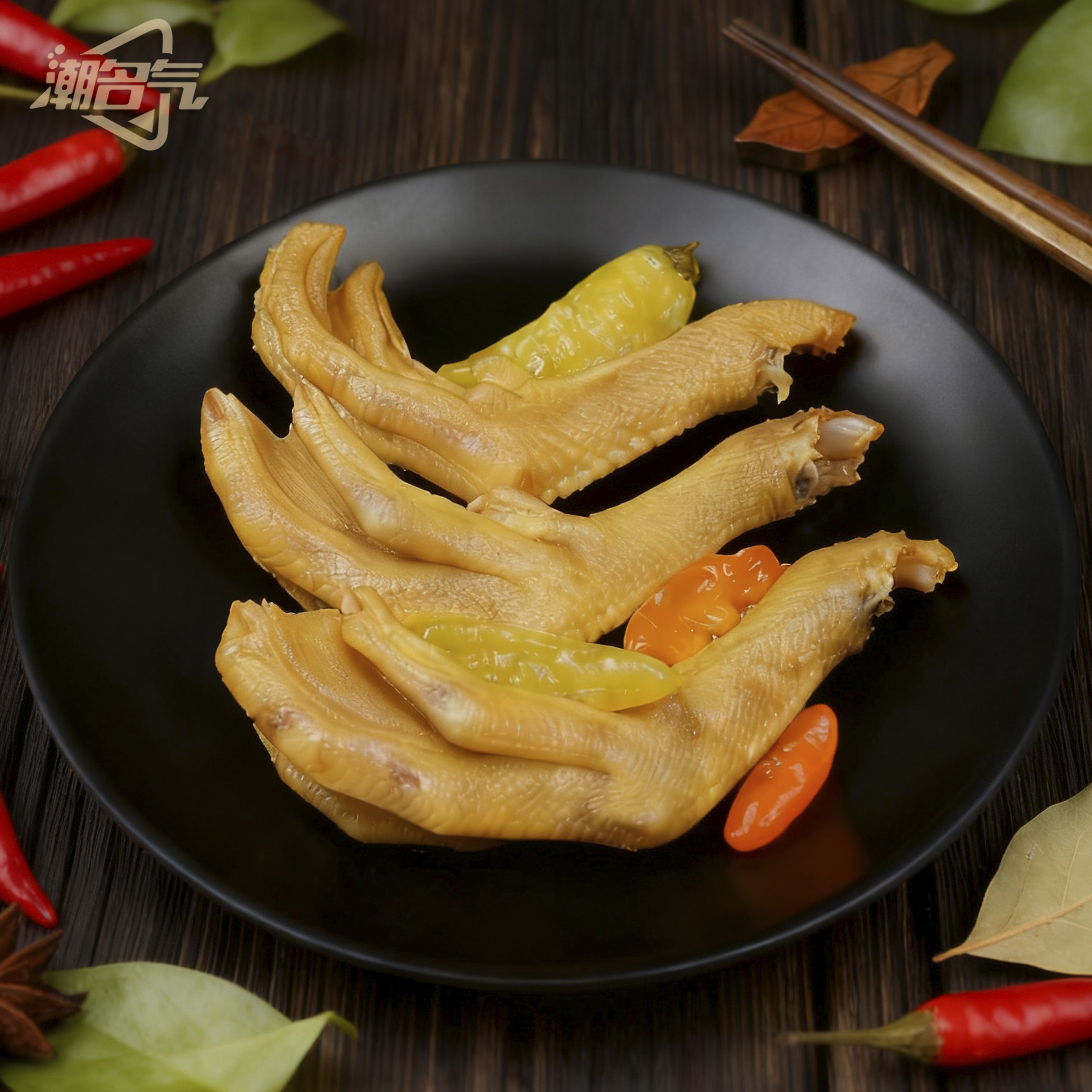 （单身）3只装泡椒鸭掌 即食休闲零食解馋小吃
