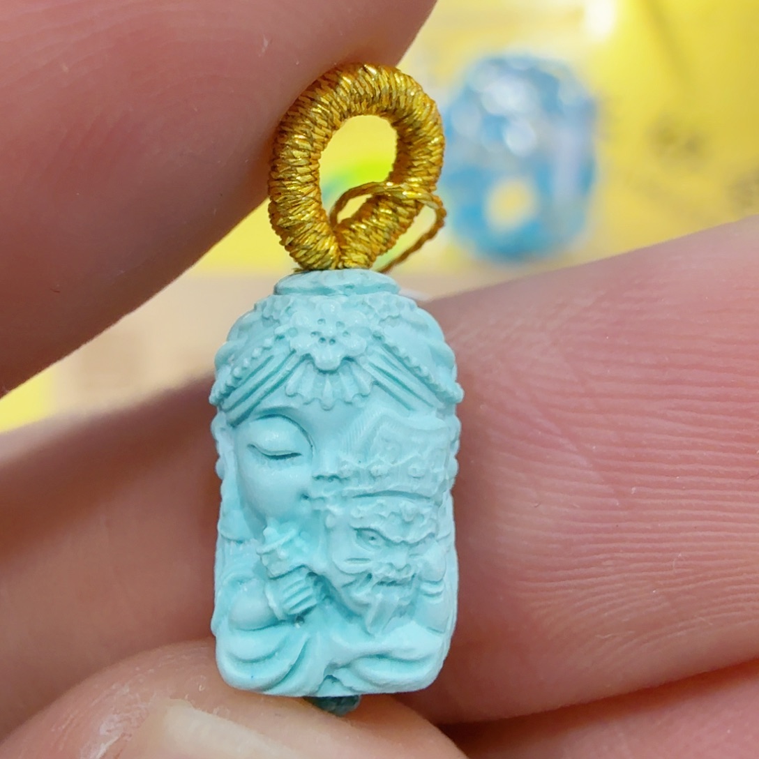 绿松石未镶嵌配饰