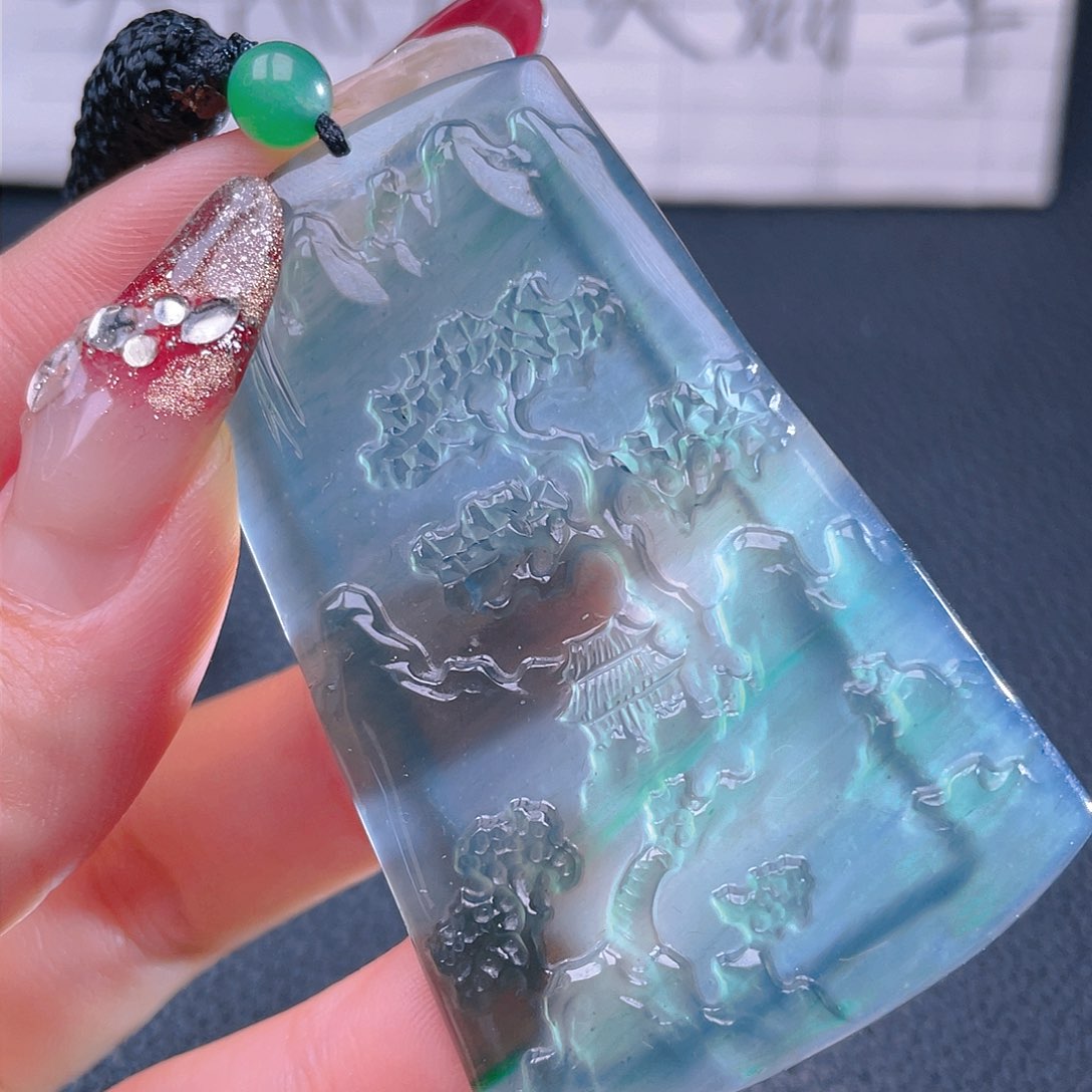 翡翠颈饰未镶嵌8888888888888