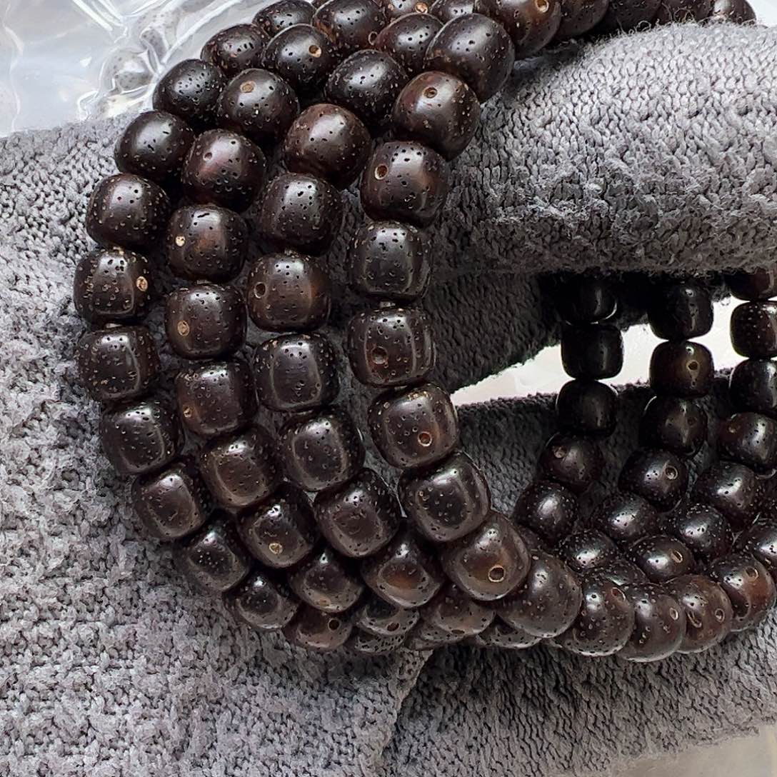 星月菩提吊坠87黑金纯天然